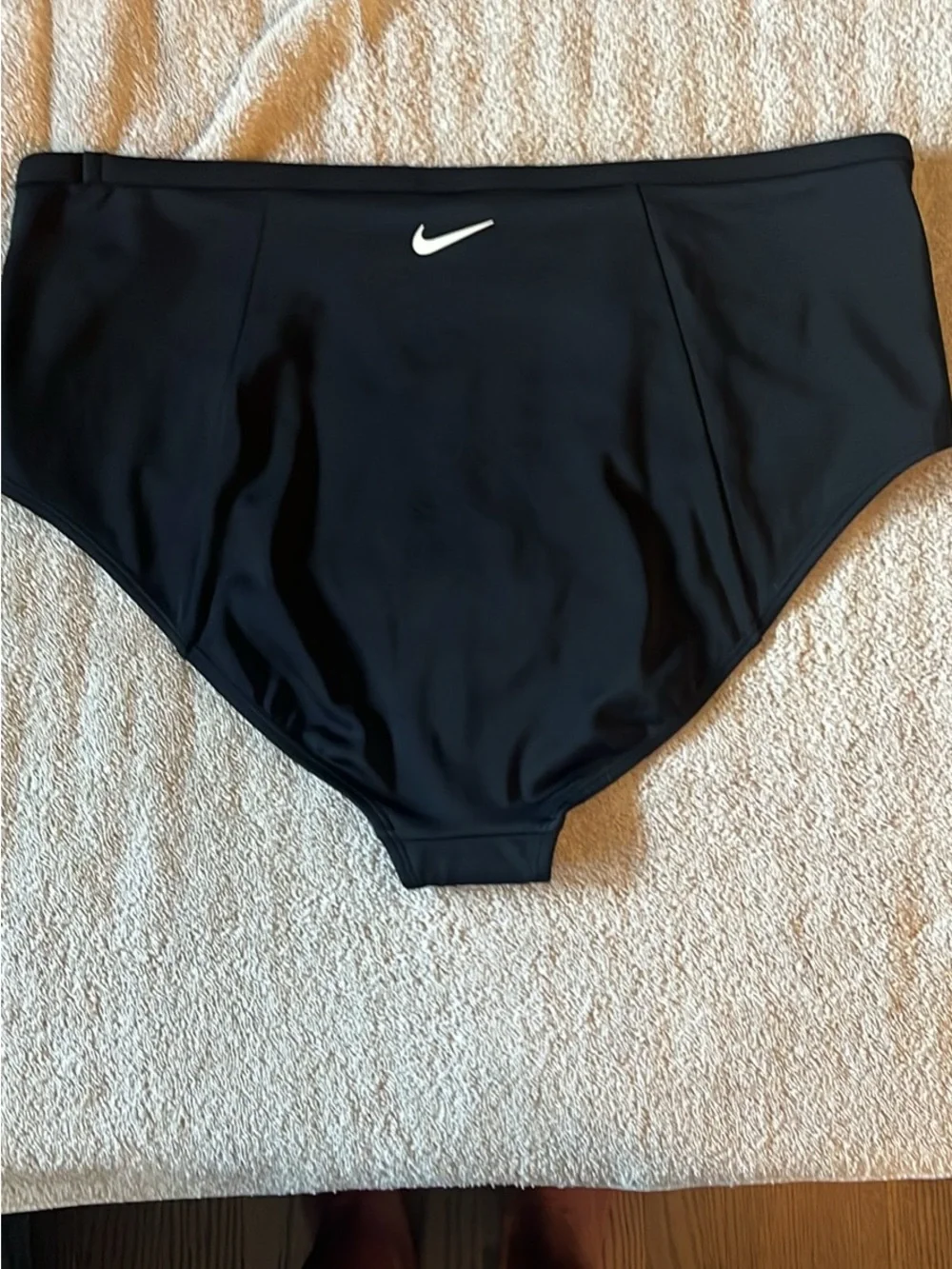 Nike Black High-Waist Bikini Bottom